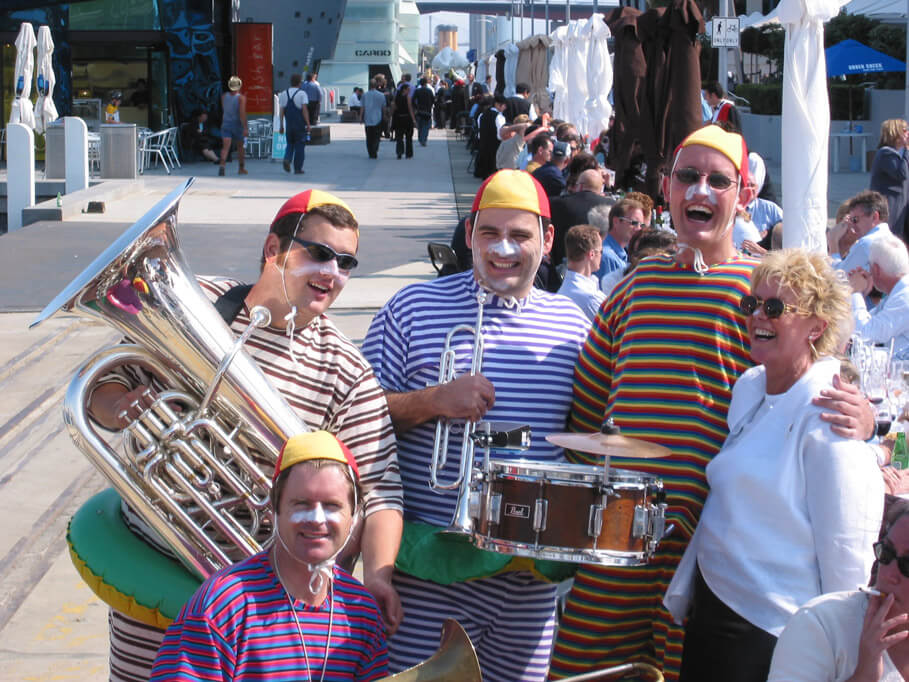 Music Aquatica, roving entertainer in Melbourne