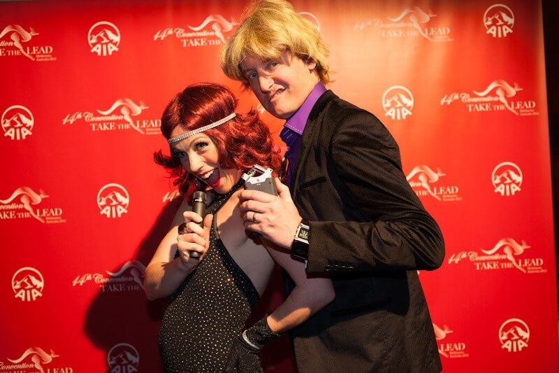 Red Carpet Revelation, roving entertainer in Melbourne