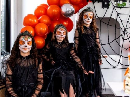 Crystal Faces, face painting in Melbourne