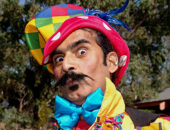 Fredrico Boogie, juggler in Melbourne