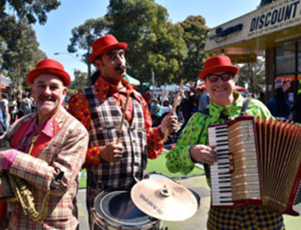 The Mc Avootie Brothers, musical trio in Melbourne
