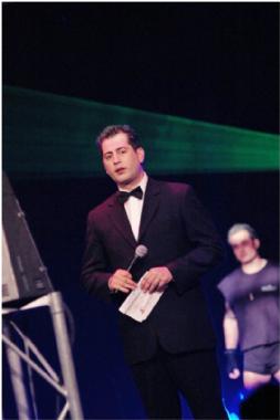 Perry Cale, sports event mc-master of ceremonies in Melbourne