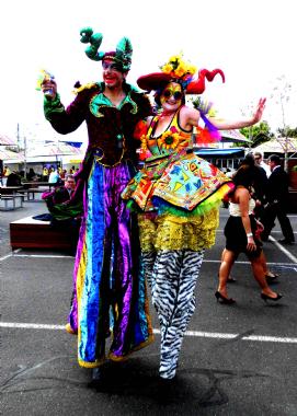 Carnivale Stilt Creatures, stilt walker in Melbourne