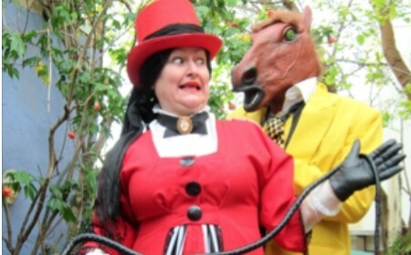 Equestrian Stilts, stilt walker in Melbourne