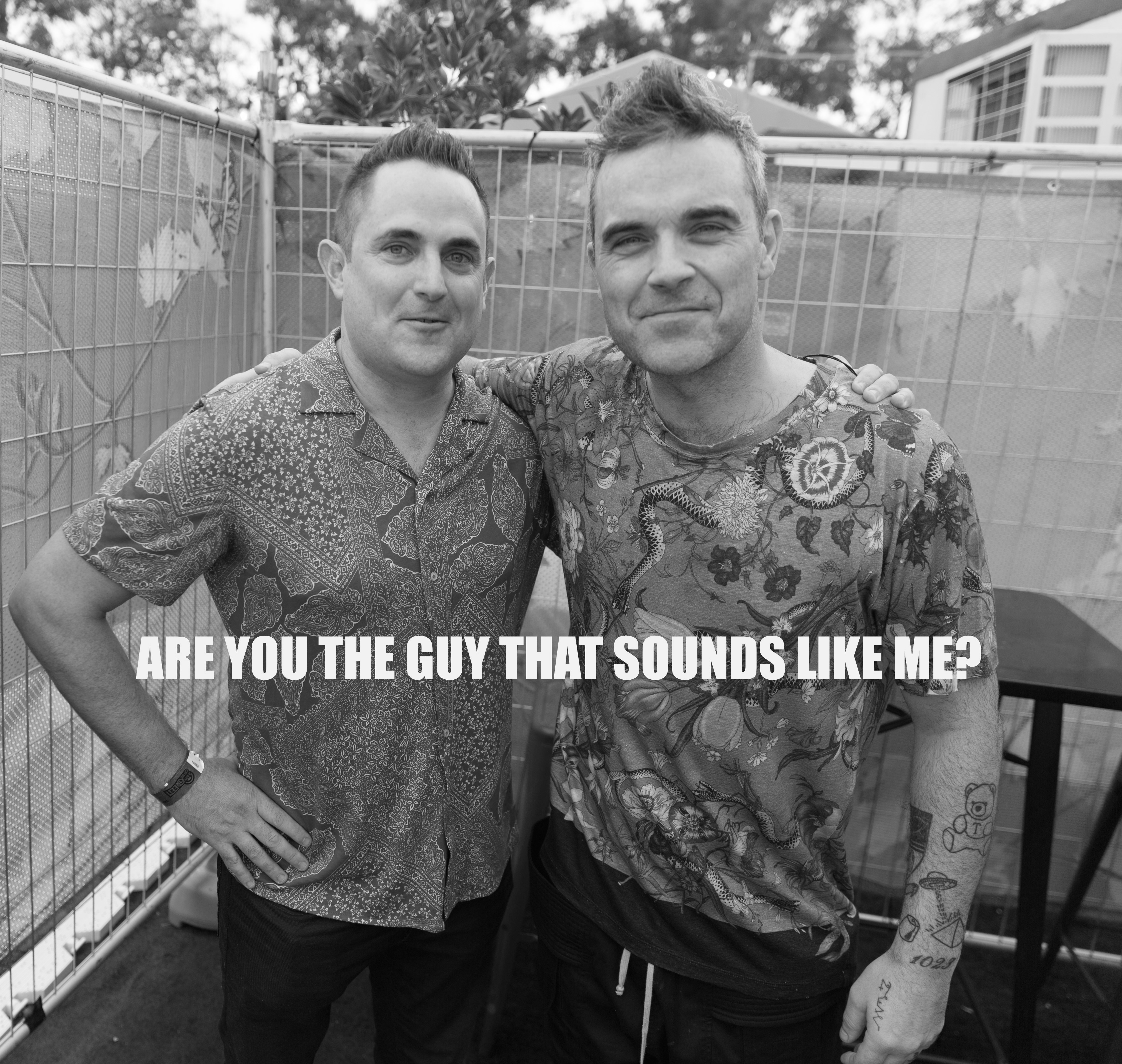 The Australian Robbie Williams & Michael Buble Show, tribute show in Melbourne