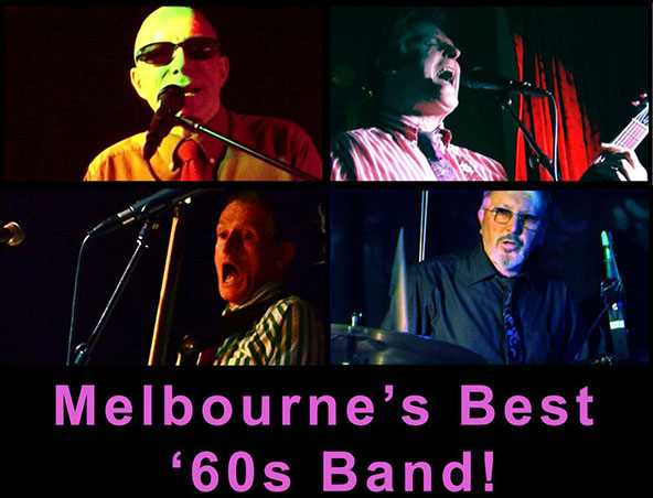 60s Tribute Band, live in Melbourne