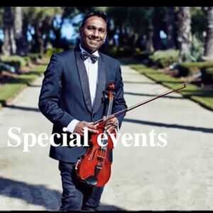 Rasika Hewage, violinist in Melbourne, photo 2