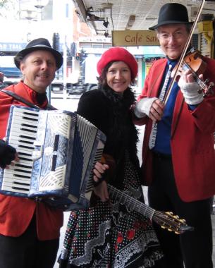 The Flirting Mazurkas, world music band in Melbourne, photo 3