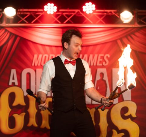MORGAN JAMES: A ONE MAN CIRCUS, circus act in Perth