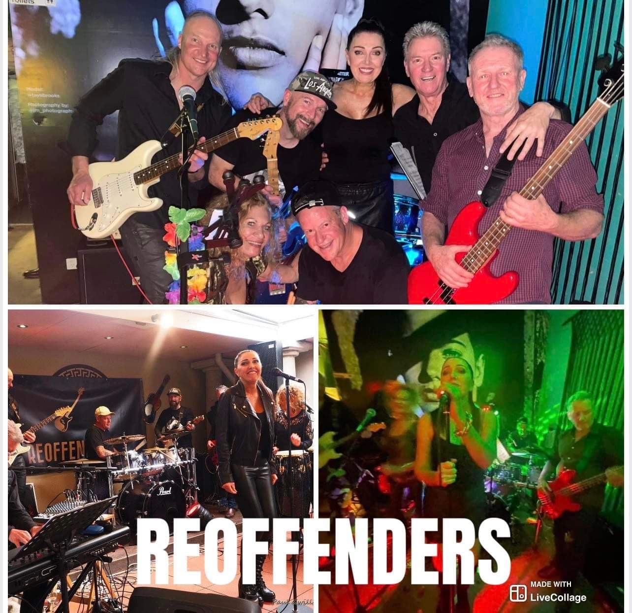 Reoffenders, cover band in Mornington