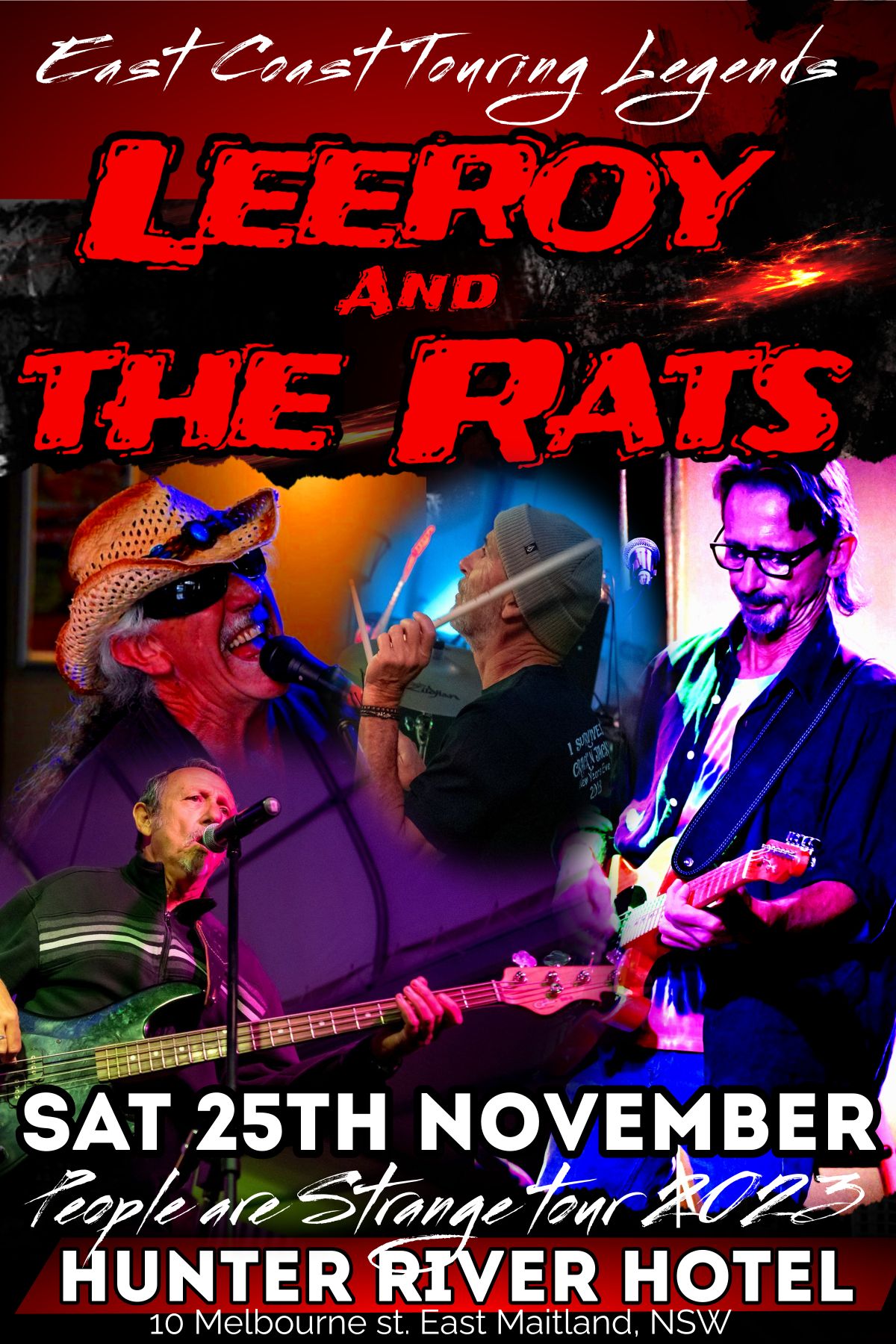 Leeroy and the Rats, cover band in New South Wales