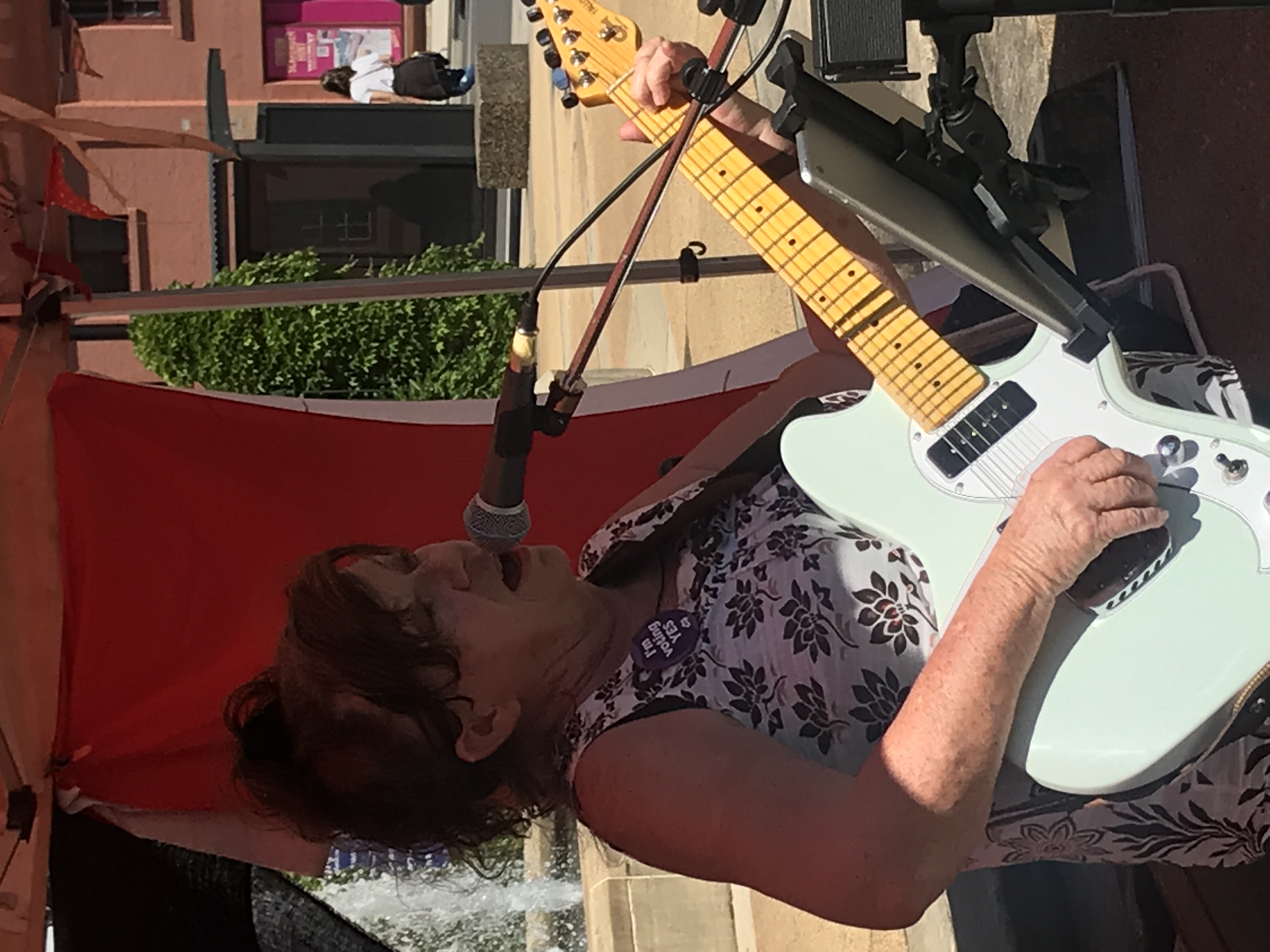 Kaz Davies, musical duo in Newcastle