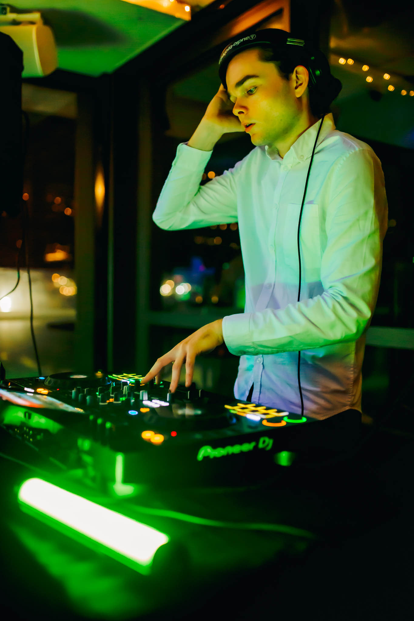 DJ Will Reilly, live in Newcastle