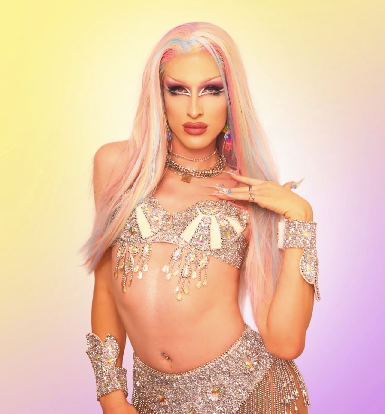 Leeah Tart, drag queen in Newcastle
