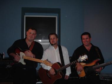 Little Big Men, musical trio in Newcastle