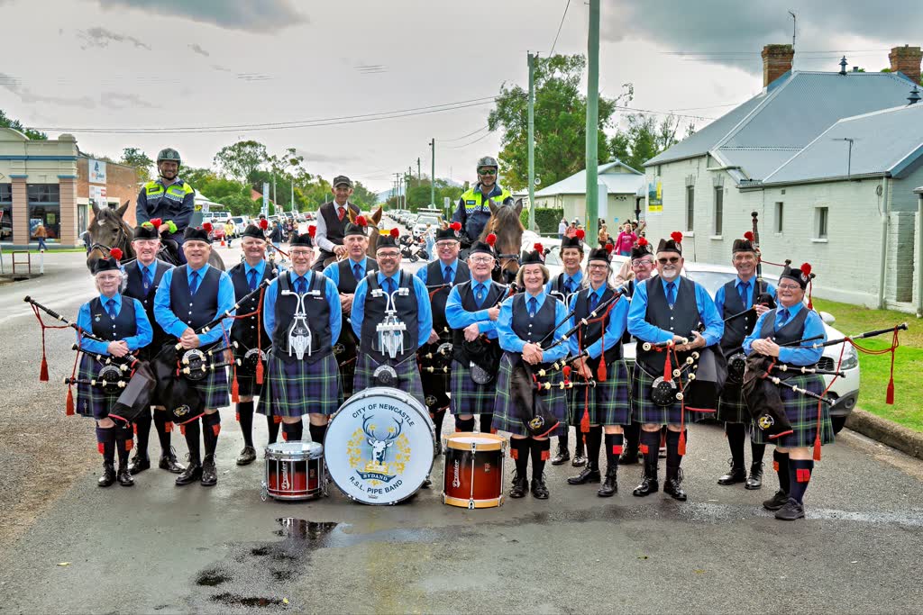 City of Newcastle RSL Pipe Band, scottish pipe band in Newcastle, photo 3