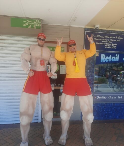 Aussie Tall Stars, stilt walker in NSW