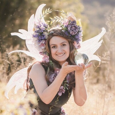 The Woodland Fairy, fairy costume character in Penrith, photo 2