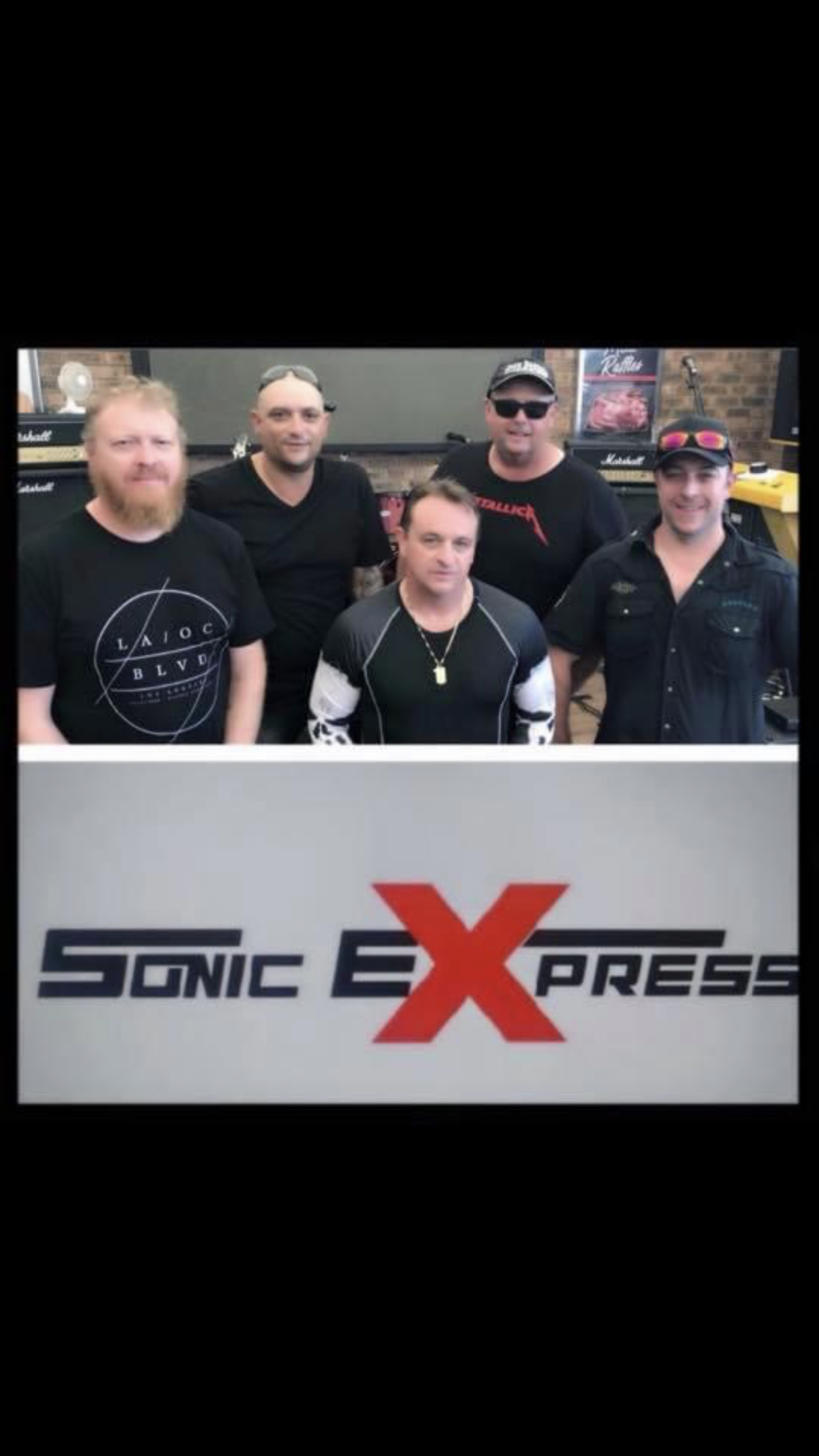 Sonic Express, cover band in Penrith