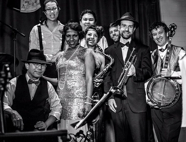 Perth Great Gatsby Band, live in Perth