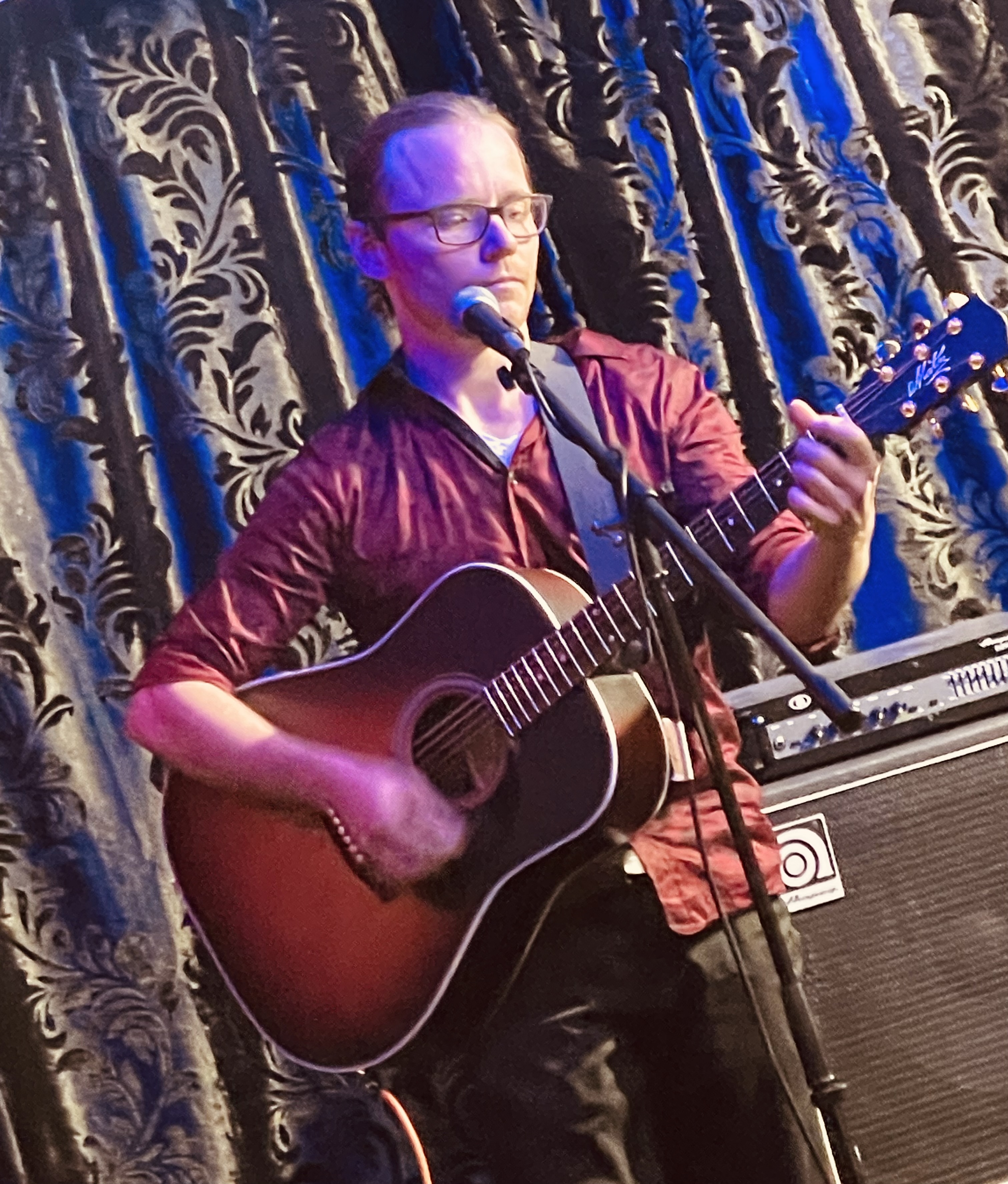 David Sanders, singer in Perth