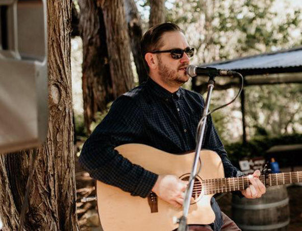 Greg, musical soloist in Perth