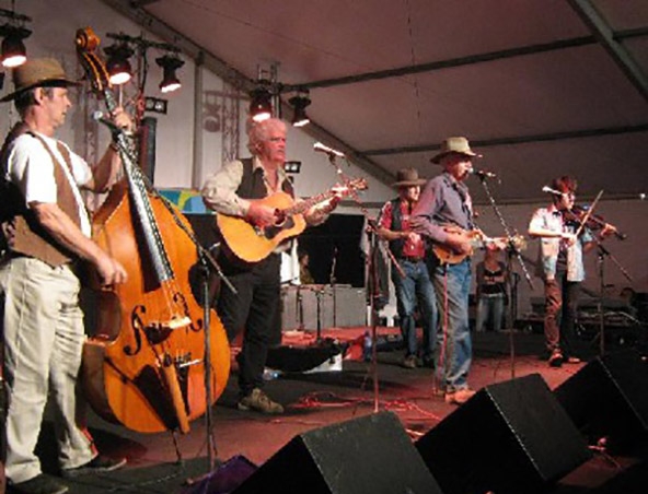 Perth Bush Band, live in Perth