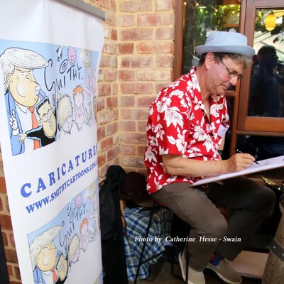 Smithy, caricaturist in Perth, photo 2