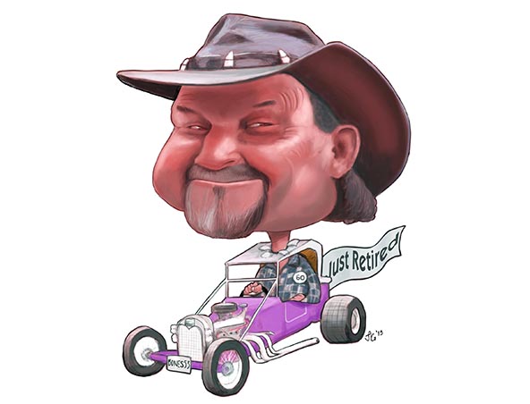 Jeremy Goodchild, caricaturist in Perth