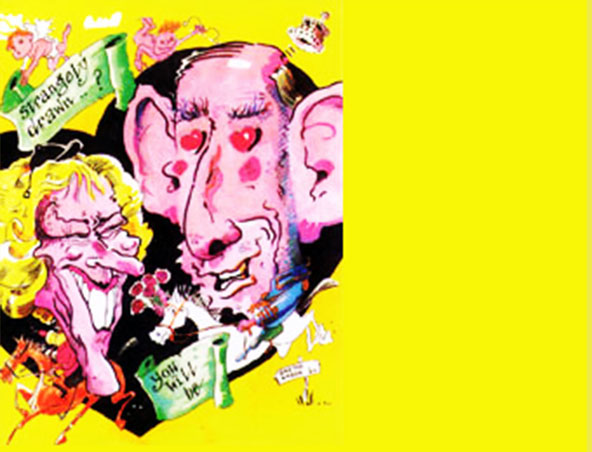 Mick Devine, caricaturist in Perth, photo 3