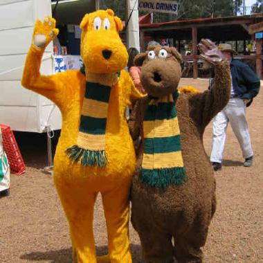 The Kangaroo Creek Gang Show, children's costume character in Perth, photo 2
