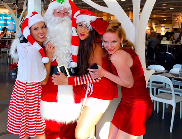 The Jingle Belles, christmas carolers in Perth, photo 3