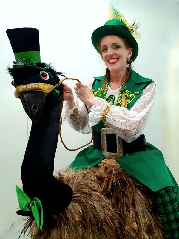 Irish Magic, costume character in Perth