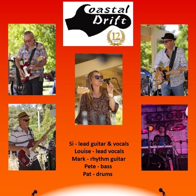 Coastal Drift, cover band in Perth, photo 2
