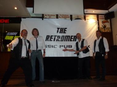 The Retromen, cover band in Perth