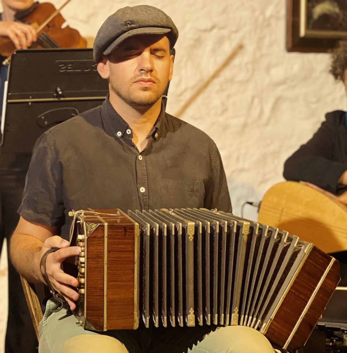 Danilo Da Paz, accordion player in Perth