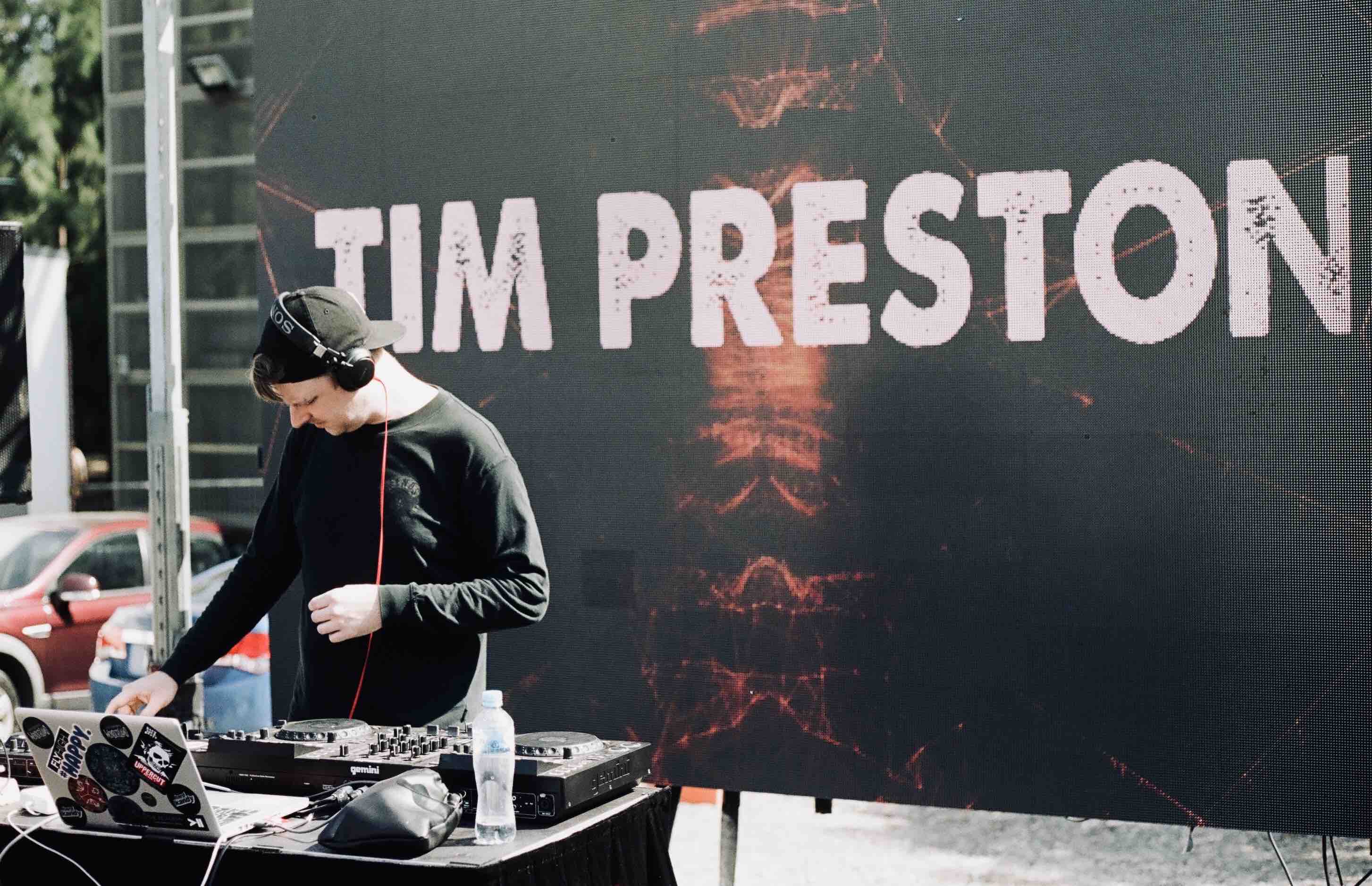 DJ Tim Preston, live in Perth