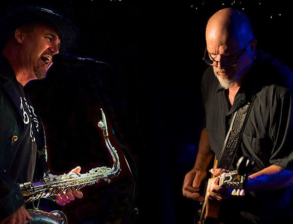 Billy Neal And Lez Karski, musical duo in Perth