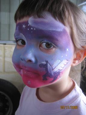 Metamorphosis Face Painting, live in Perth, photo 3