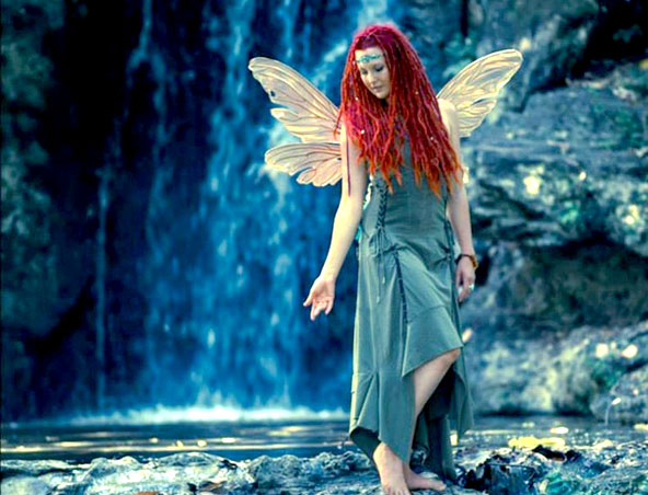 Faerie Cara, fairy costume character in Perth