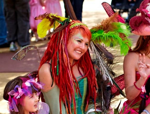 Faerie Cara, fairy costume character in Perth, photo 3