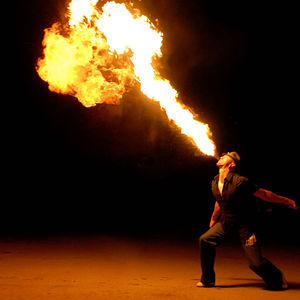 DragonHeart, fire performer in Perth, photo 2