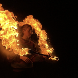 Emziflows, fire performer in Perth, photo 2