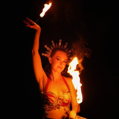 Fyrebird Entertainment, fire performer in Perth, photo 2