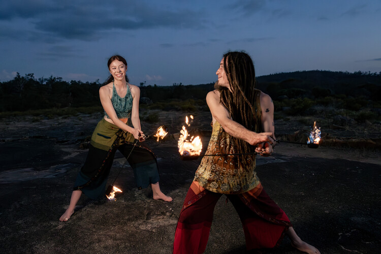 Spinifex & Sundance, fire performer in Perth, photo 3