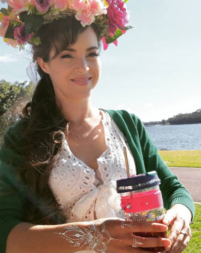 Henna Rochere, body painting in Perth, photo 3