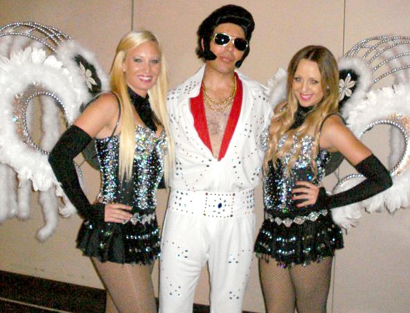 Elvis Impersonator, live in Perth