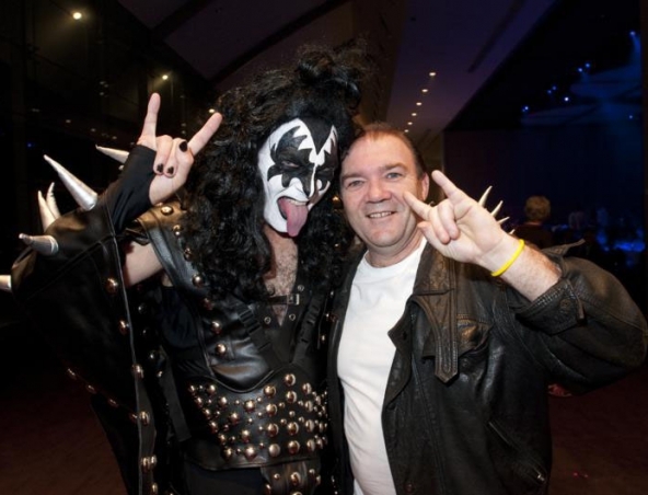 Gene Simmons Impersonator, live in Perth, photo 2