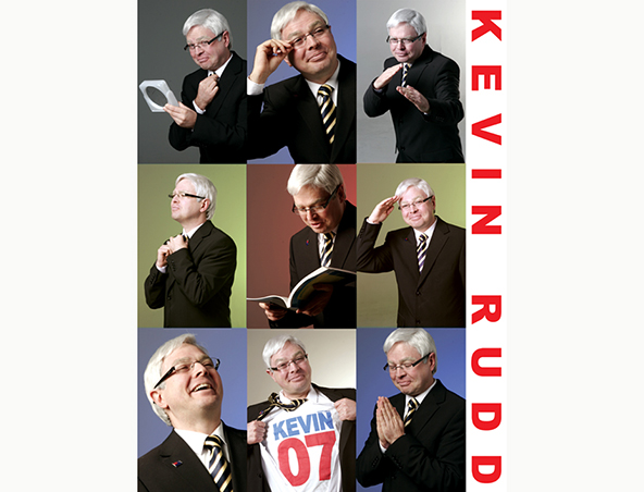 Kevin Rudd, impersonator in Perth, photo 3