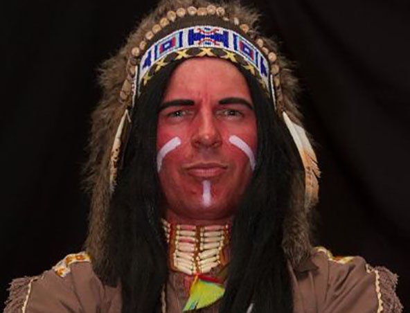 Big Chief Likeanookie Impersonator, live in Perth, photo 3